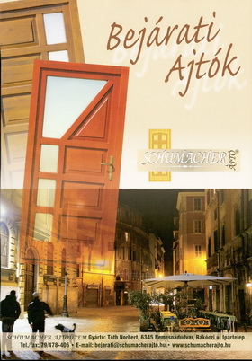 Schumacher ajtó prospektus