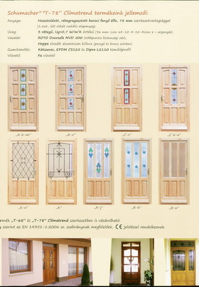 Schumacher ajtó prospektus